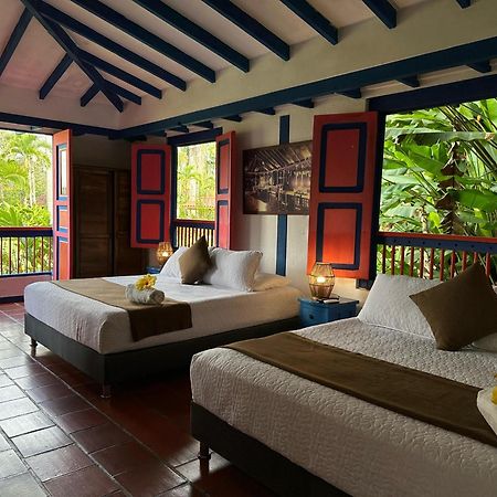 El Percal Hacienda Hotel 몬테네그로 외부 사진